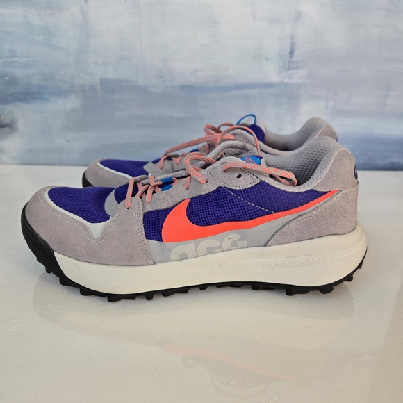 👟 NIKE ACG Grey Lowcate Athletic Trail Shoes , SIZE 10, like new! - Picture 4 of 16